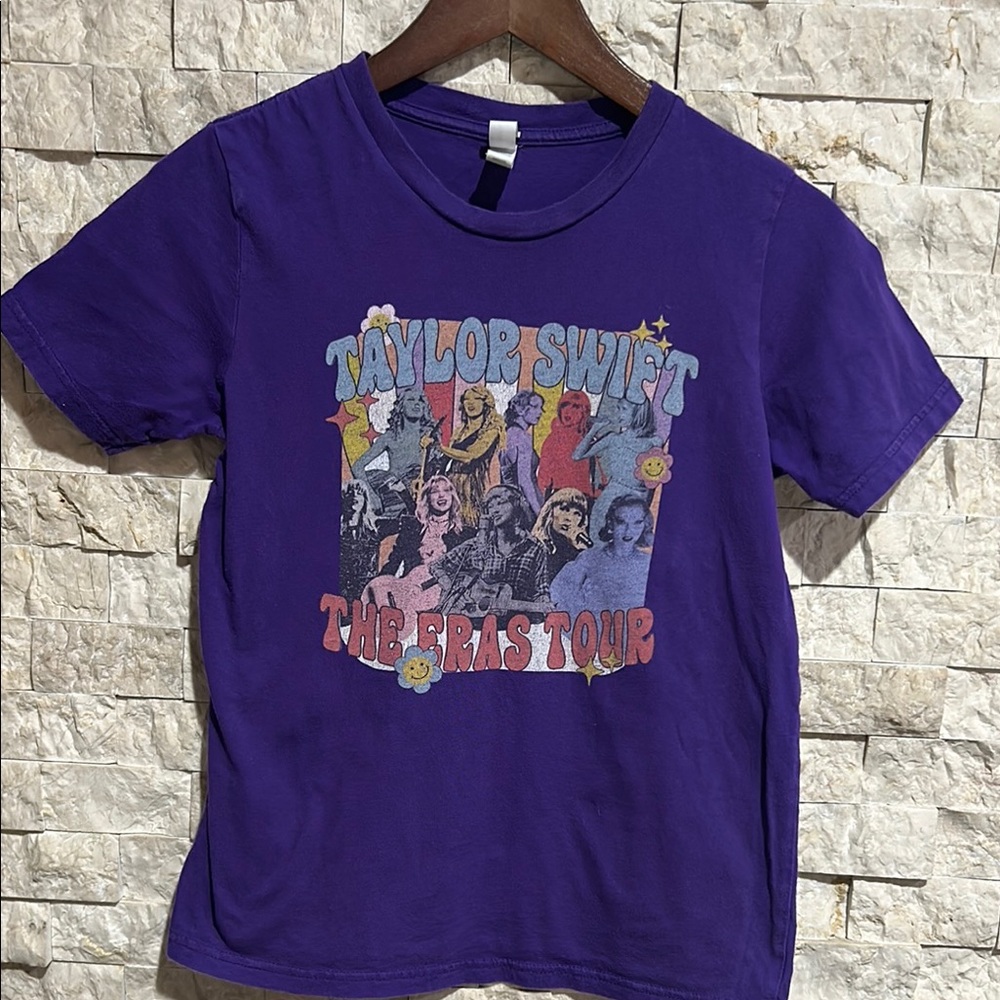 Bella Canvas Kids Purple Graphic Tee XL Taylor  Swift the eras tour
